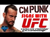Breaking News: CM Punk Signs with UFC! Former WWE Superstar CM Punk Signs with UFC!