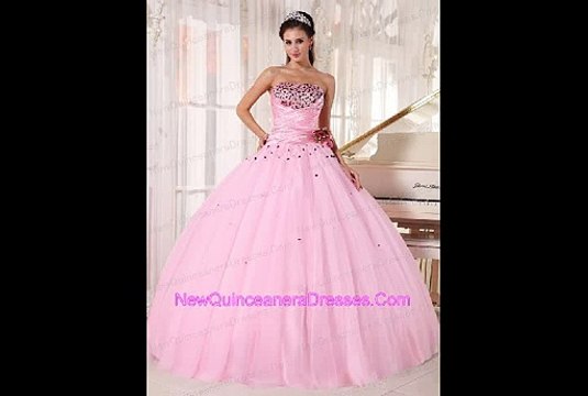 Luxurious Pink Quinceanera Dress Beading and Ruch Ball Gown PDZY737PRT