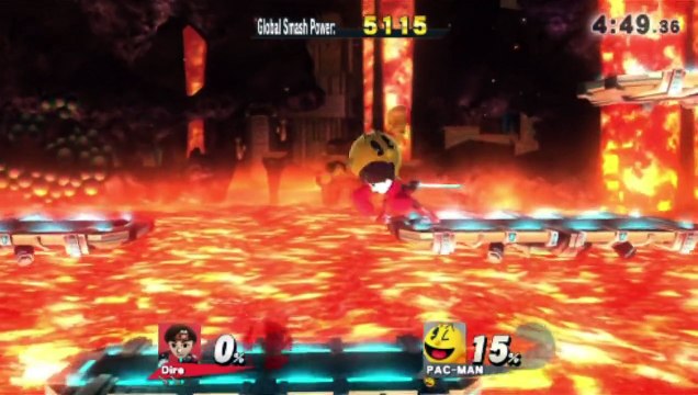 Super Smash Bros. For Wii U Classic Mode Let's Play / PlayThrough / WalkThrough Part - Playing As The Dire Mii Fighter