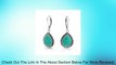 Bling Jewelry Teardrop Simulated Turquoise Leverback Earrings Sterling Silver Bali Style Review