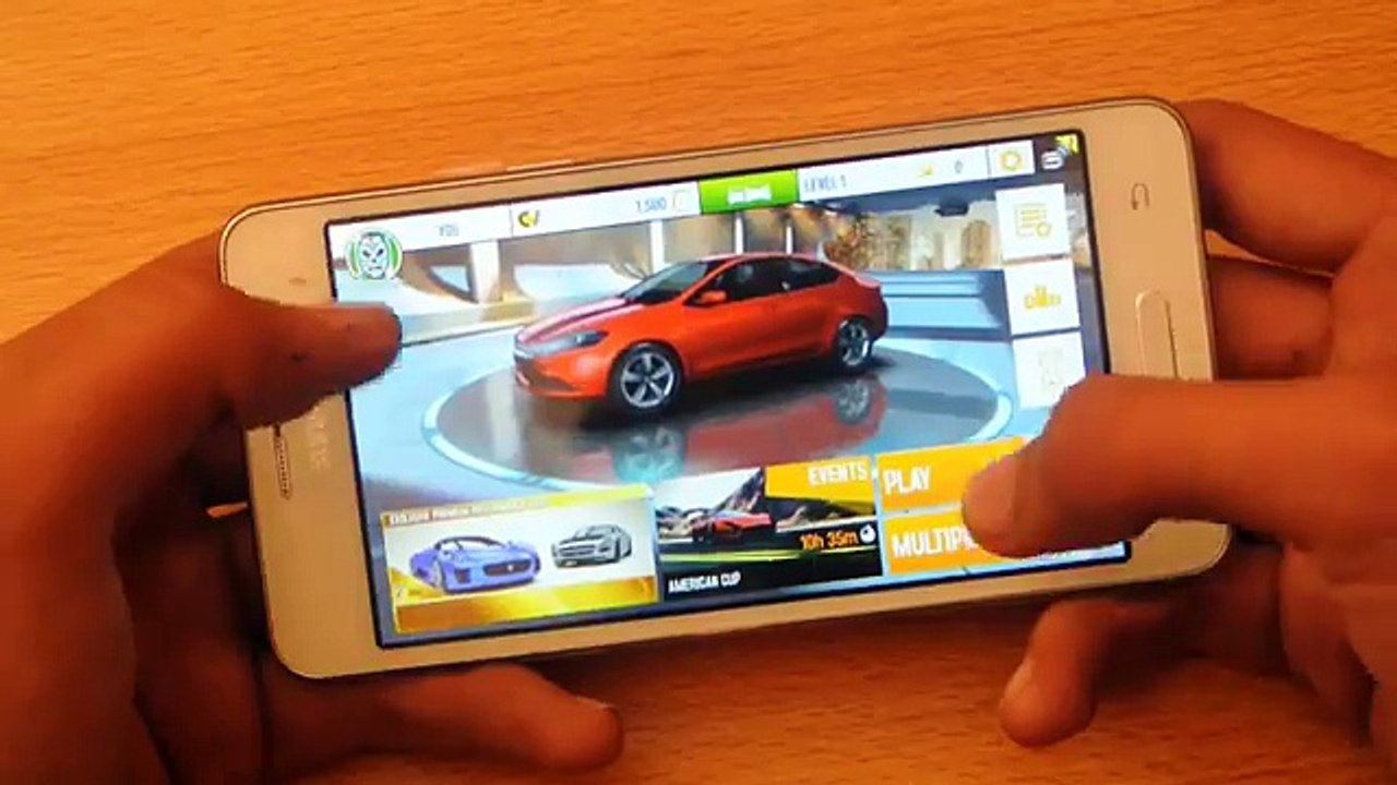 Samsung Galaxy Grand Prime Asphalt 8 Gameplay-HD