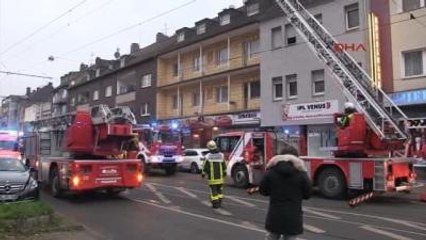 Duisburg?da Türk Restoranında Yangın Korkuttu