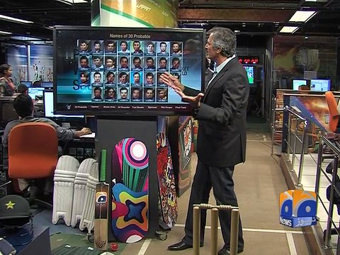 ICC World Cup 2015 Pakistan 30 member Team Squad Announced-07 Dec 2014