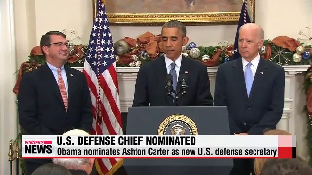 Obama nominates Ashton Carter as new U.S. defense secretary