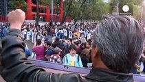 La identificación de los restos de uno de los estudiantes desaparecidos da paso a nuevas protestas en México