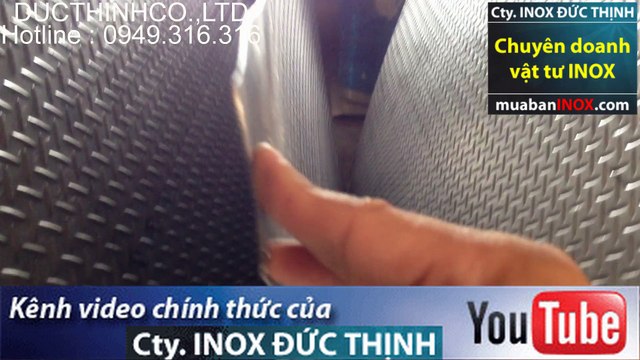 tấm inox dập gân inox 304,Tấm chống trượt, tấm inox dập gân inox 304, 201, 316 ...