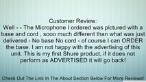 Shure CVG18-B/C Gooseneck Condenser Microphone, 18-Inch, Inline Pre-Amp, Flange Mount, Cardioid (Black) Review