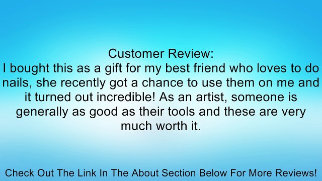 Ibeauty(TM) 20pc Nail Art Design Painting Detailing Brushes & Dotting Pen Tool Kit Set -15 Brush + 5 Dotting Pen Review