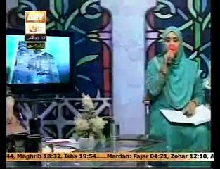 Gulh e Naat 7 August 2014 with Sehar azam new naat program Part2