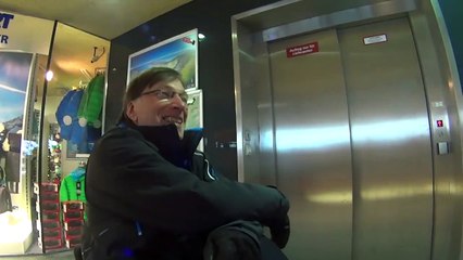 Stubai Glacier - Day 4 Thursday - Valley to Gamsgarten -Sitskiing - Monoski