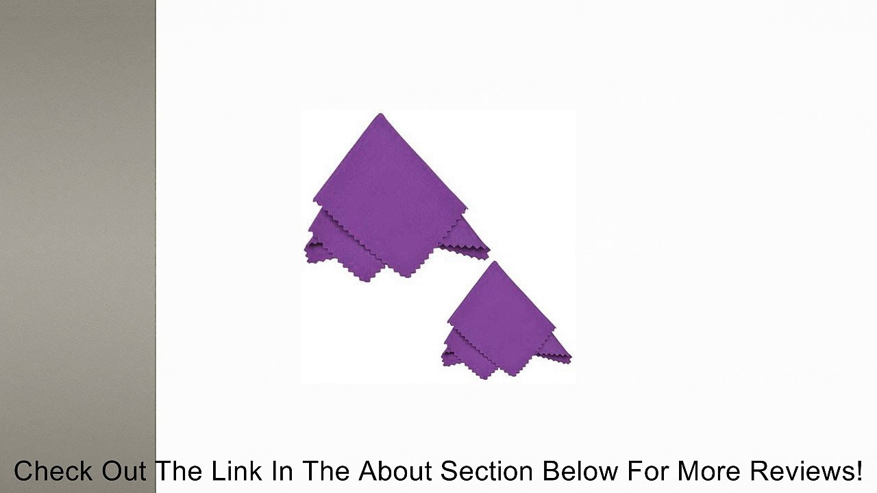 2 Eyewear Microfiber Optical Cleaning Cloth Lens Screen Clean LCD Towels Glass Review