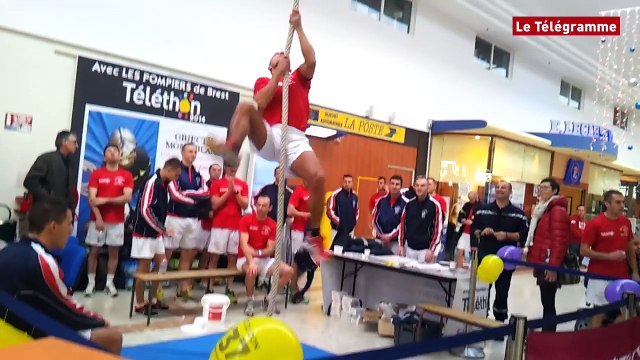 Brest. Téléthon : les pompiers sur le Mont-Blanc !
