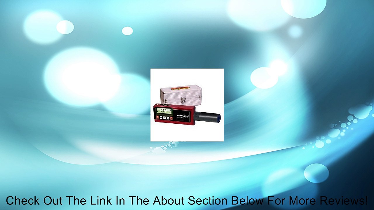 Digital AccuLevel Caster Camber Gauge 5/8" Karting Adapter w/Silver Case Review