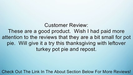 56237 - Just Baking 6 pie 8-pc Set Review