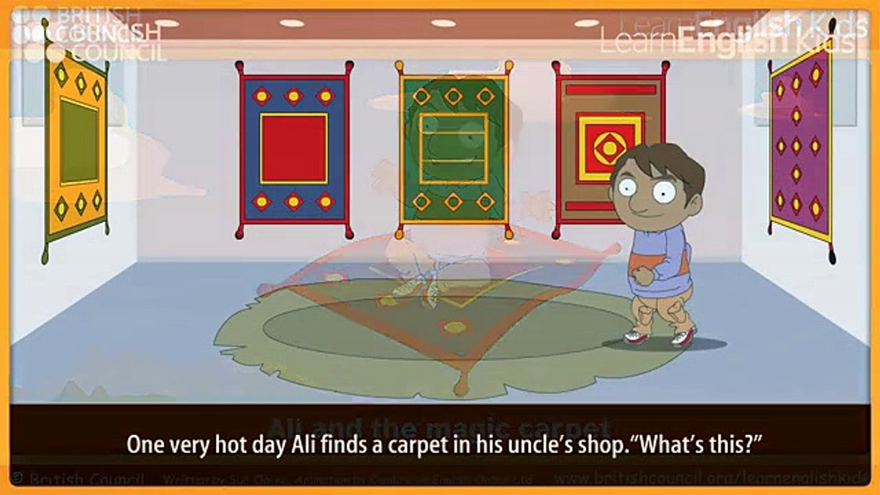 Ali and the magic carpet _ LearnEnglish Kids _ British Council