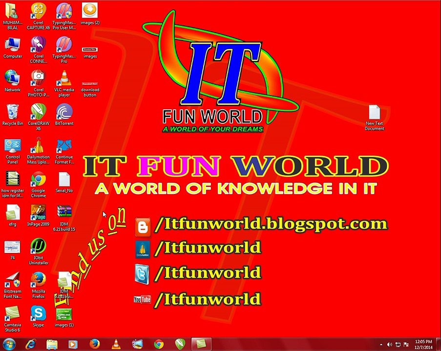 HOW REGISTER  IDM FOR LIFE TIME