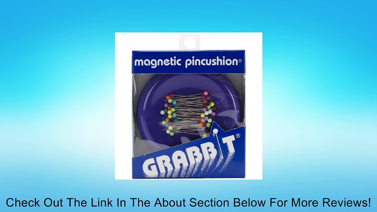 Blue Feather Grabbit Magnetic Pincushion, Purple Review