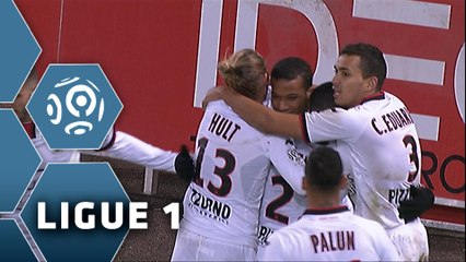 But Alassane PLEA (74ème) / SM Caen - OGC Nice (2-3) - (SMC - OGCN) / 2014-15