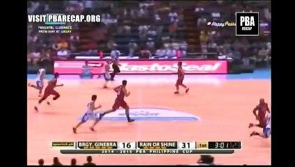 paul lee step back jumper vs Brgy. Ginebra Dec 7, 2014