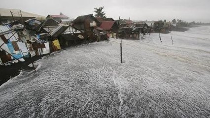 Philippines' Legazpi copes with Typhoon Hagupit