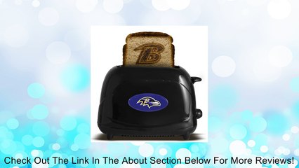 Baltimore Ravens Toaster (Black) Review