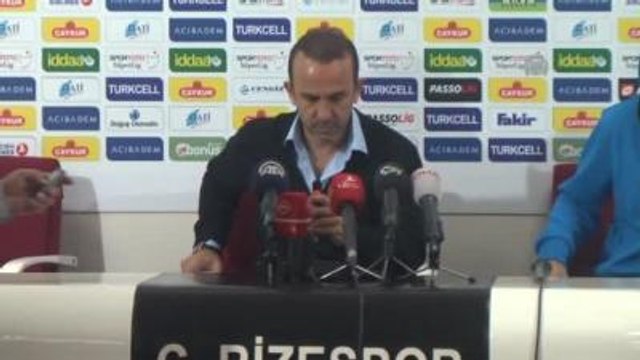 Çaykur Rizespor - Kardemir Karabükspor Maçının Ardından