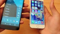 iPhone 6 iOS 811 vs Nexus 5 Android 50 Lollipop Which is Faster
