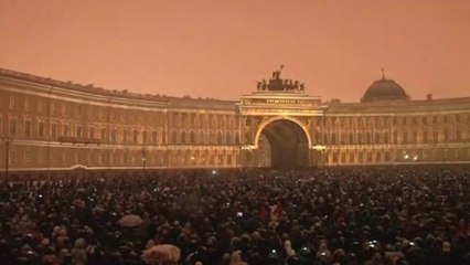 St. Petersburg light show celebrates museum's birthday