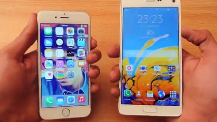 iPhone 6 iOS 811 vs Samsung Galaxy Note 4 Android 444 Which is Faster