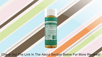 Dr Bronner Magic Soap, 4 Ounce - Castile Almond Review