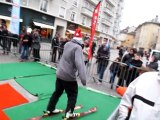 Chambéry : du ski freestyle en centre-ville