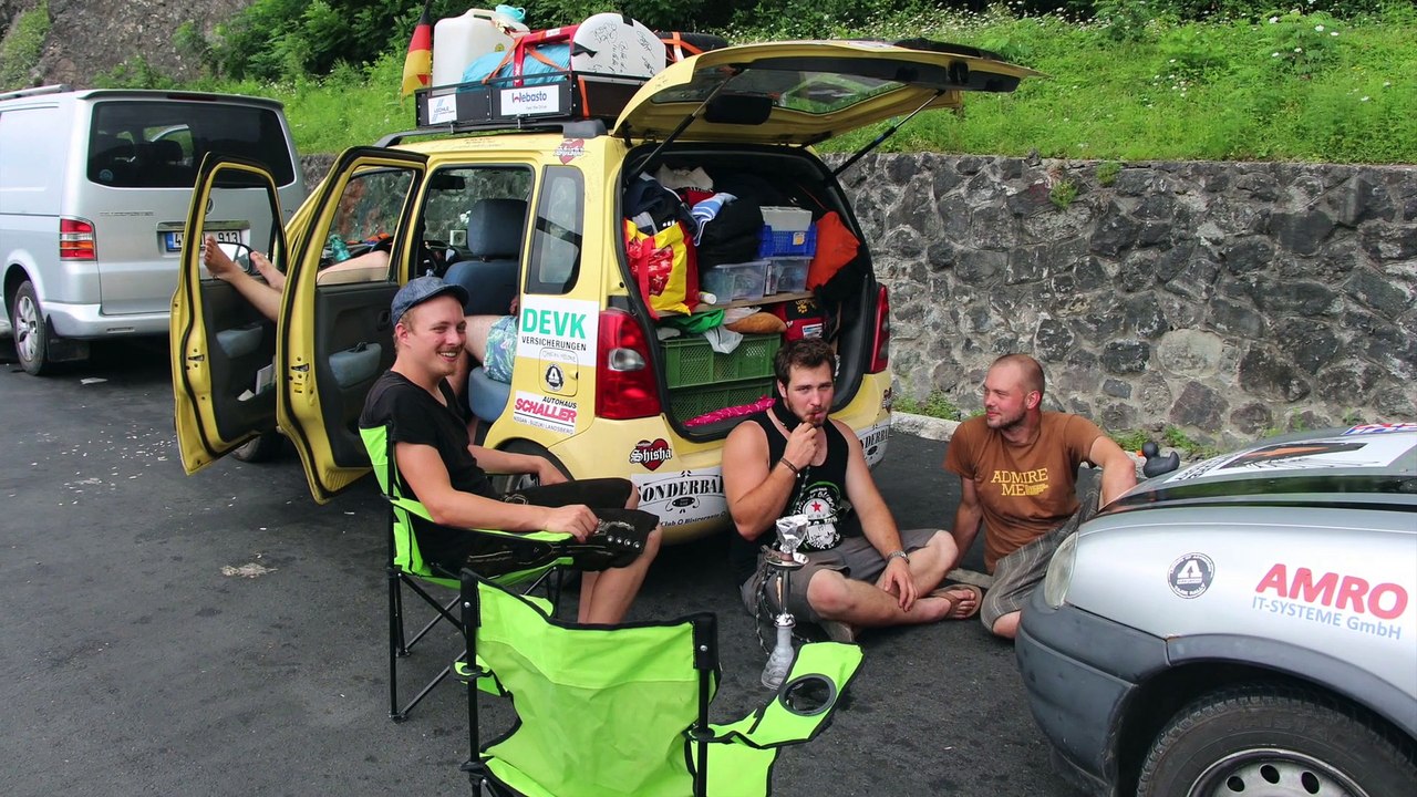 Tajik rally 2014 - team lechblech