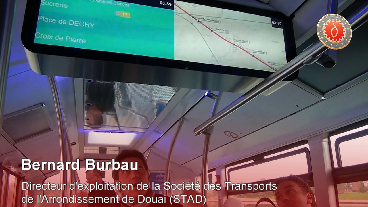 Présentation d'EVEA, nouveau Bus à Haut Niveau de Service du Douaisis