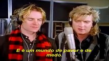 Band Aid   Do They Know It's Christmas Legendado e Traduzido em Portugues 'Eles Sabem Que É Natal'