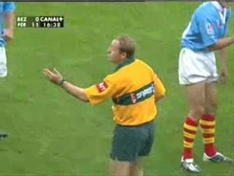 Bagarre Perpignan Béziers