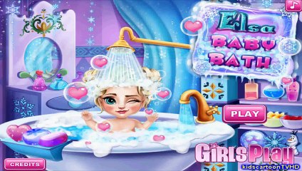 Elsa real cooking Game - My Little Pony Friendship - Elsa Baby Bath Game - Elsa Make Up School Game -