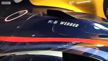 BBC F1 2009: Webber back after bike crash