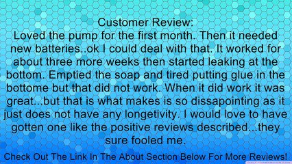 simplehuman Sensor Pump for Soap or Sanitizer Review