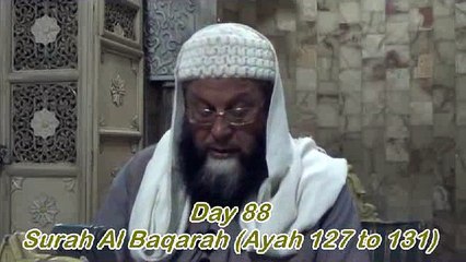 88--Dars e Quran (Masjid e Shuhada) 26-11-2014 Surah Al-Baqarah 066