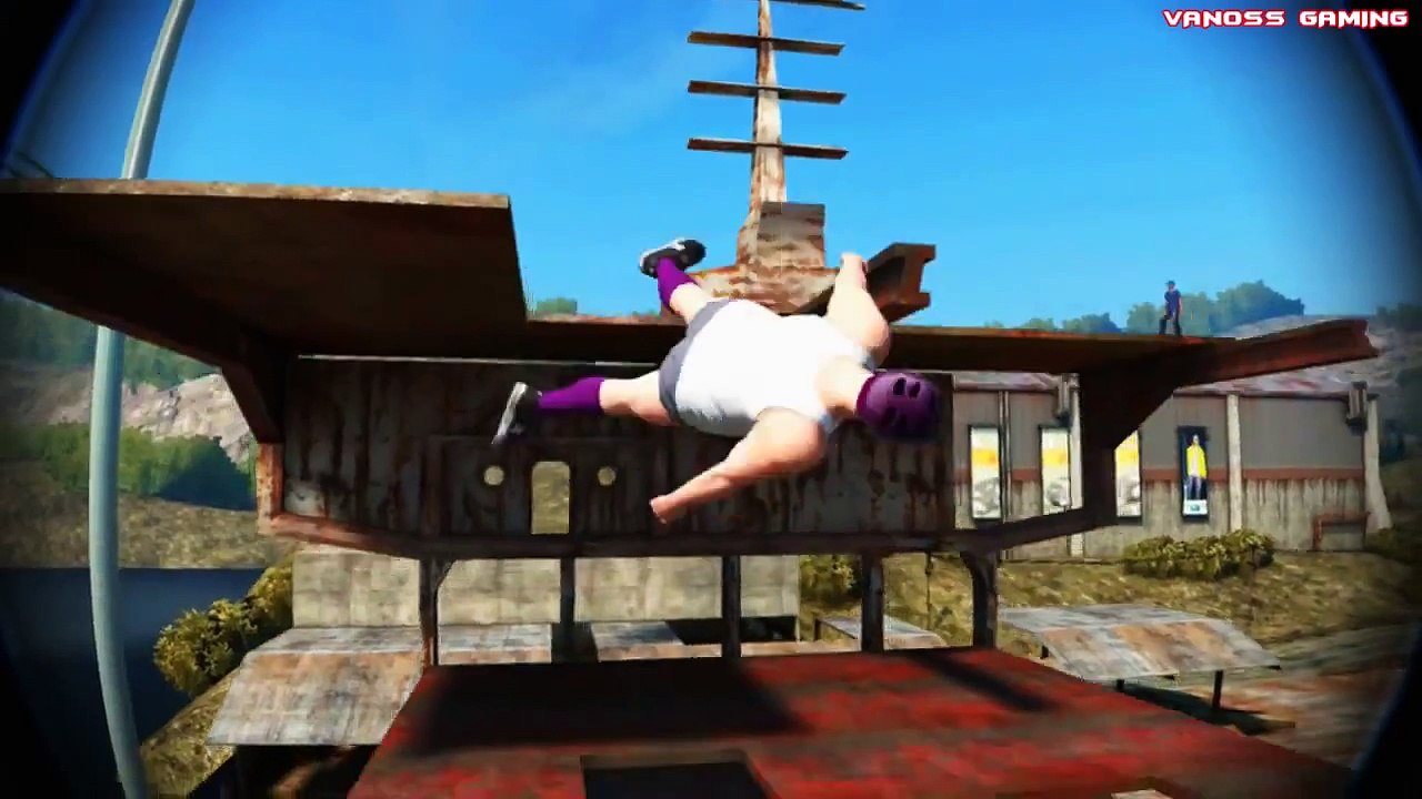 VanossGaming: Skate 3 Funny Moments - Wipeouts, Tornado, Coffin, Flying Banana, Slam Dunk!