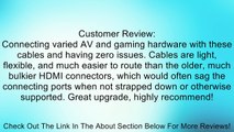 SonicBlitz 6 Feet Ultra Thin High Performance HDMI Cable with Redmere Technology and Ethernet Review
