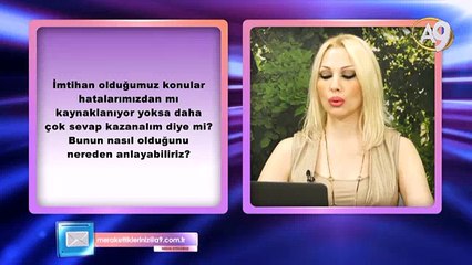 İmtihan olduğumuz konular hatalarımızdan mı  kaynaklanıyor yoksa daha çok sevap kazanalım diye mi?