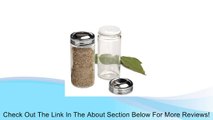 RSVP Clear Glass Spice Jar, Set of 6 Review