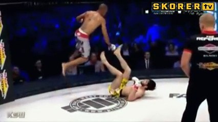 Böyle teknik görülmedi! Ölüm vuruşu