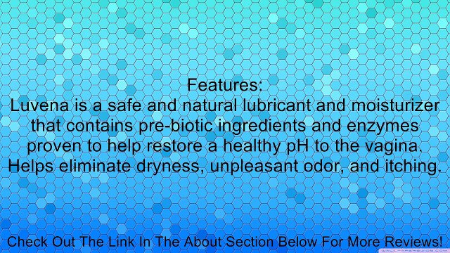 Luvena Personal Lubricant 1.3 oz. ( Multi-Pack) Review