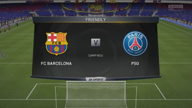 Barcelona vs. PSG - UEFA Champions League 2014/15 - EA Sports FIFA 15 Prediction