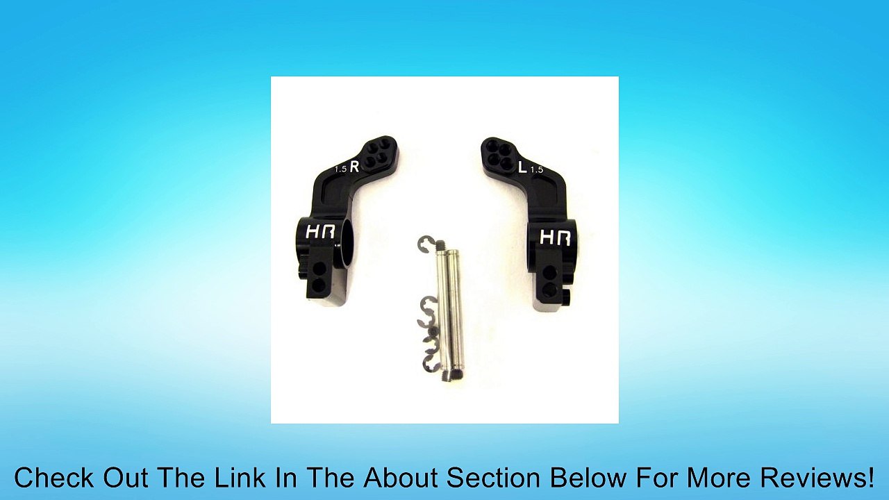 Hot Racing SLF22X01 Black Aluminum Rear Knuckles 1.5 Degree Toe Review