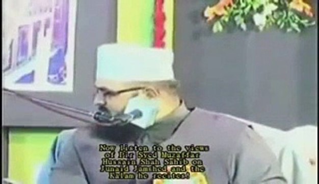 Watch Real Face of Peer Muzaffar Hussain Who Was Abusing Junaid Jamshed