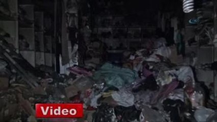 30 Yıllık Esnafın Emeği Çıkan Yangında Kül Oldu