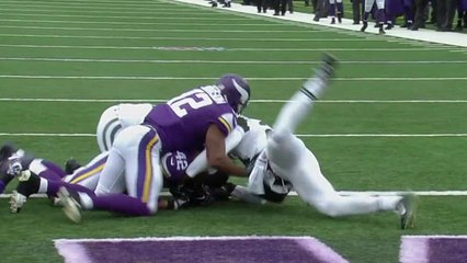 Felton recovers Charles Johnson fumble for a TD